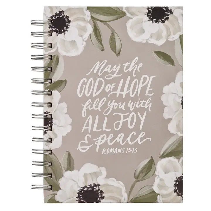 May the God of all Hope Fill You Notebook