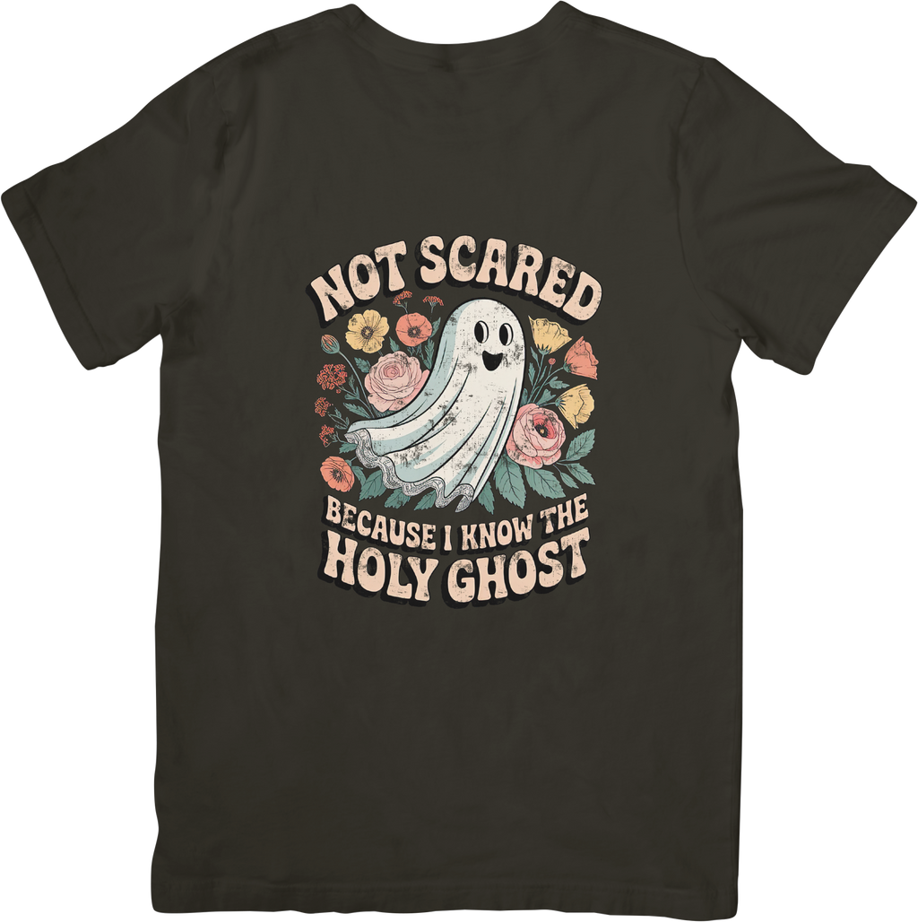 Not scared because I know the holy ghost