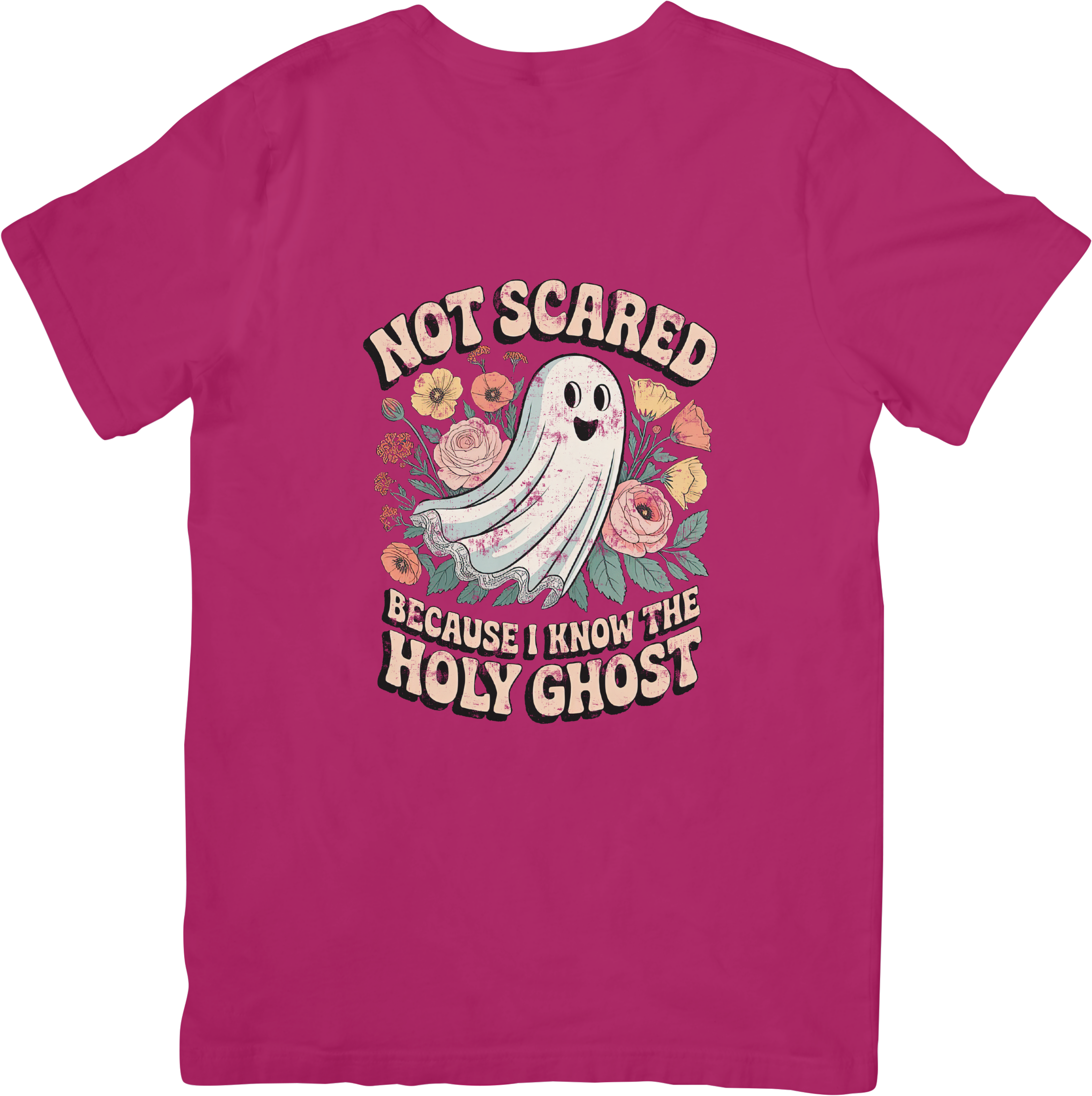 Not scared because I know the holy ghost