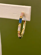 Palm Beach Hoop Earrings