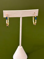 Palm Beach Hoop Earrings