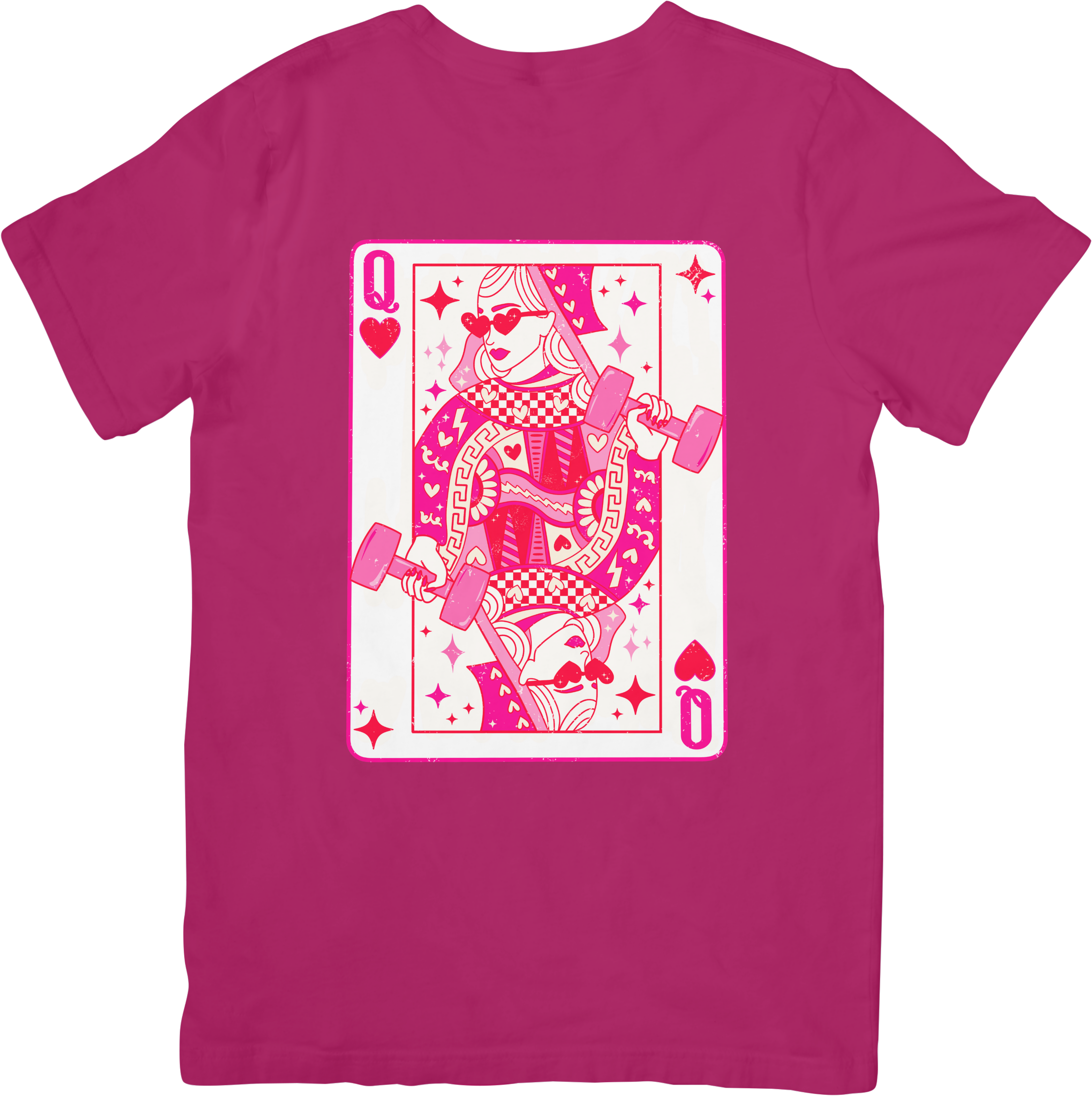 Queen of Hearts and Lifting Heavy