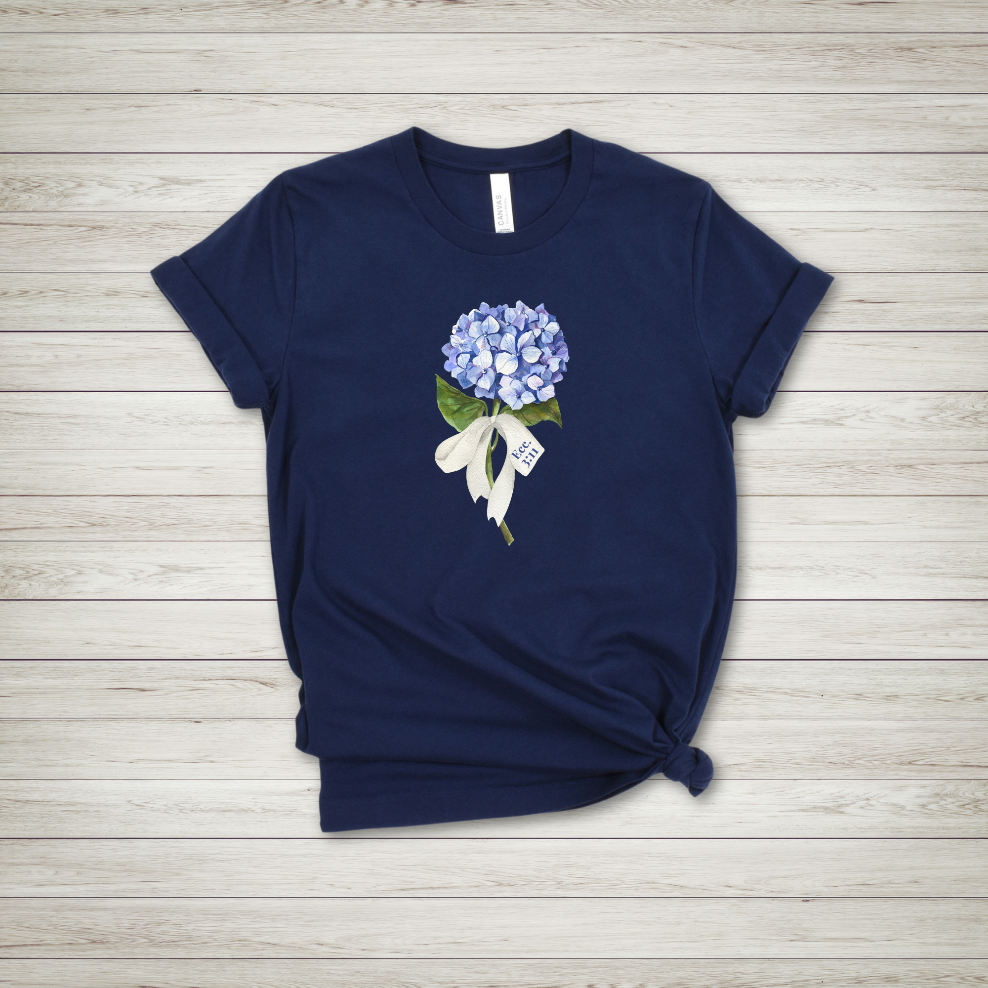 Hydrangea with Ecc. 3:11