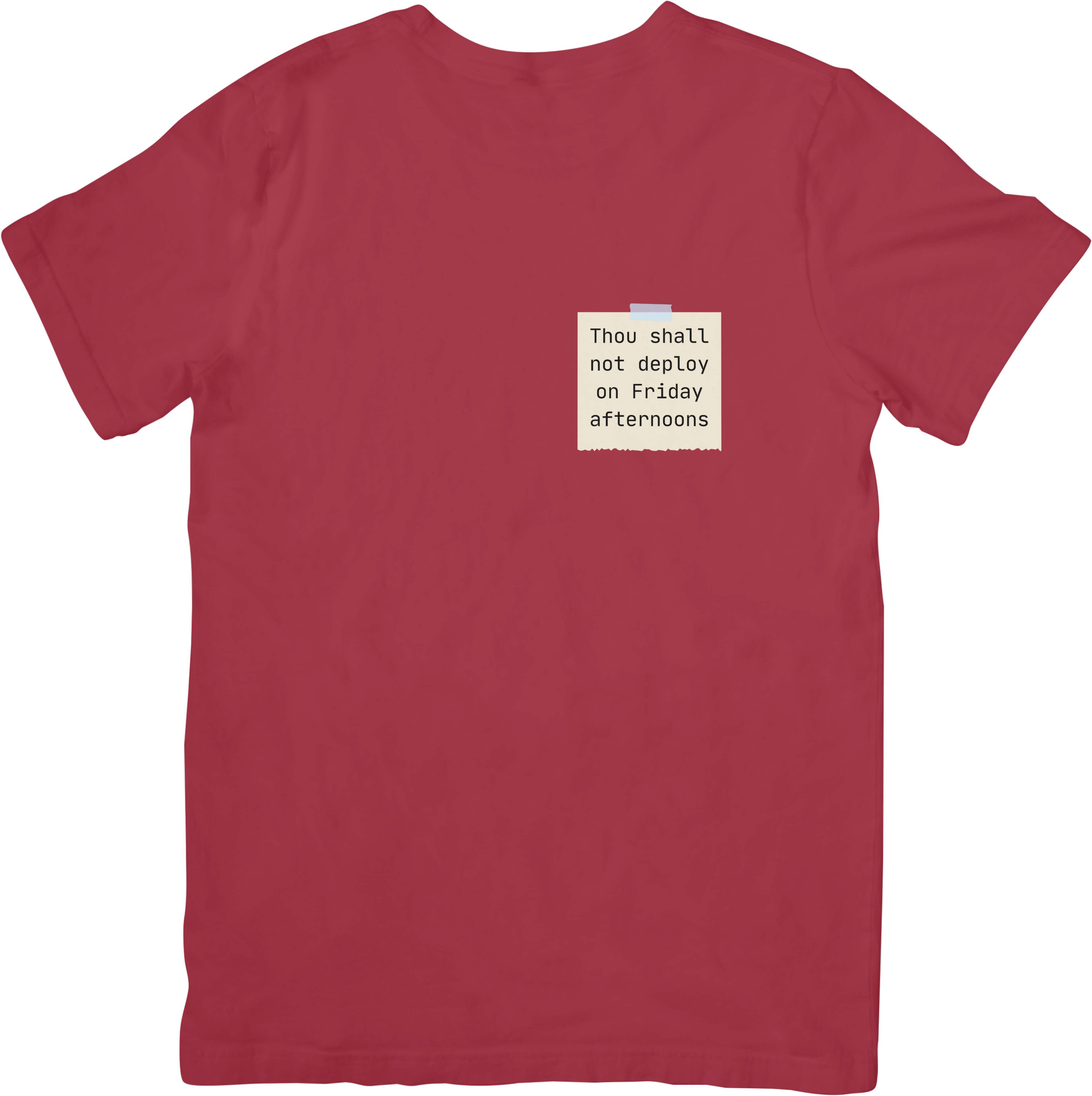 Thou Shall Not deploy on Friday afternoons