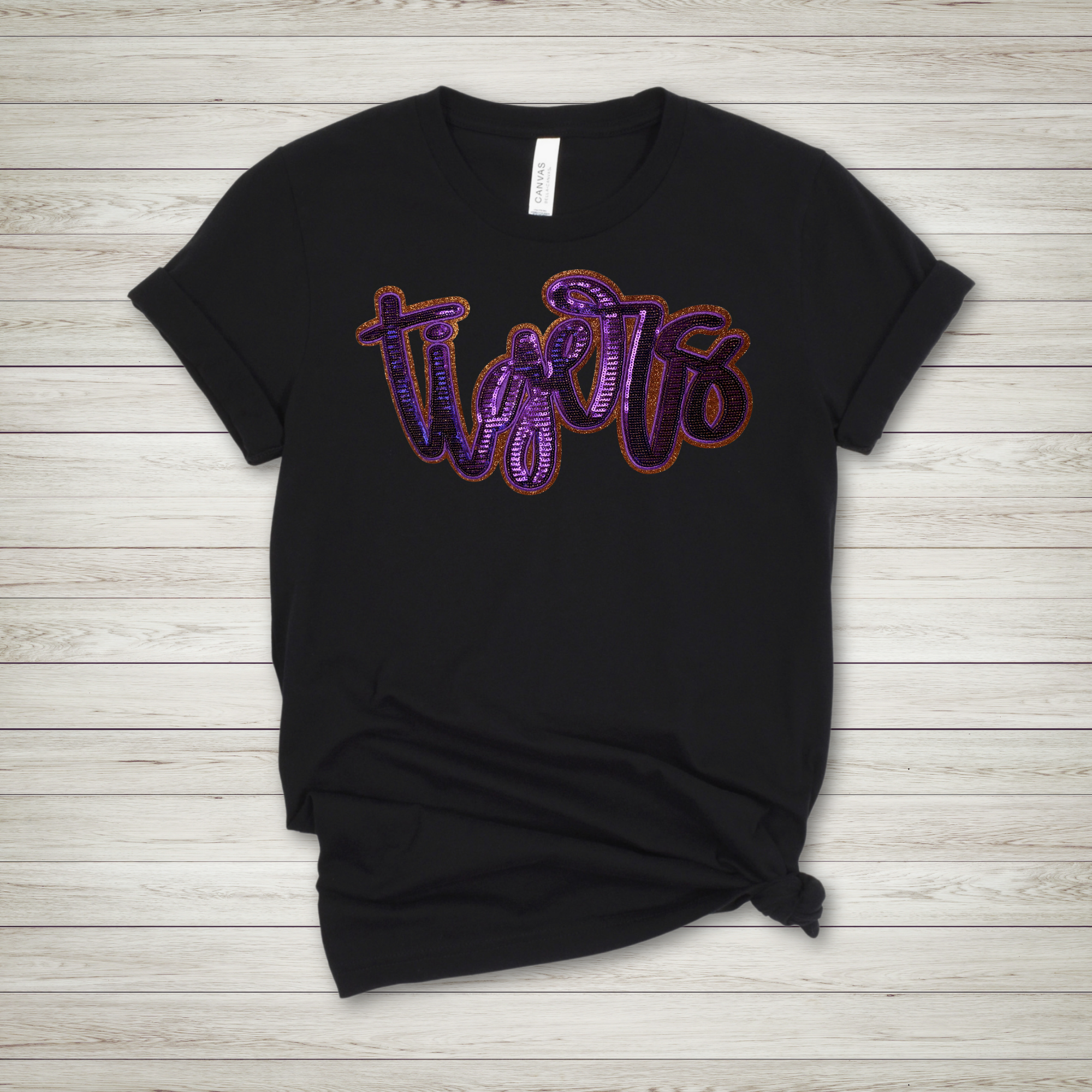 Tigers -  Sequin Patch