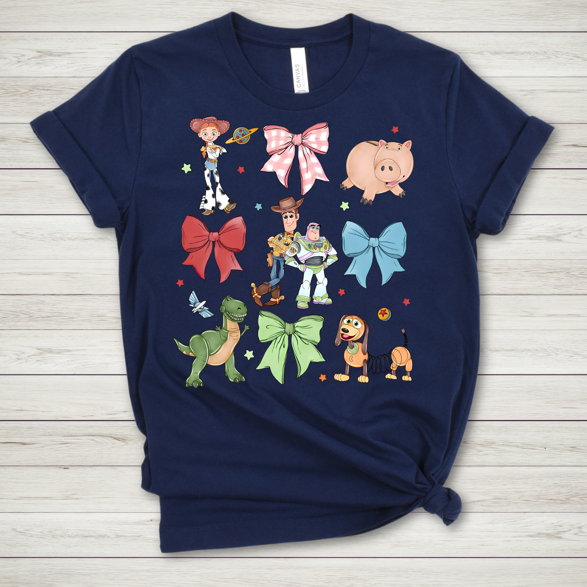 Toy friends and Bows