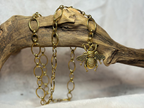 28 inch chain with bee pendant