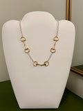 Bridle Path Mixed Metal Necklace
