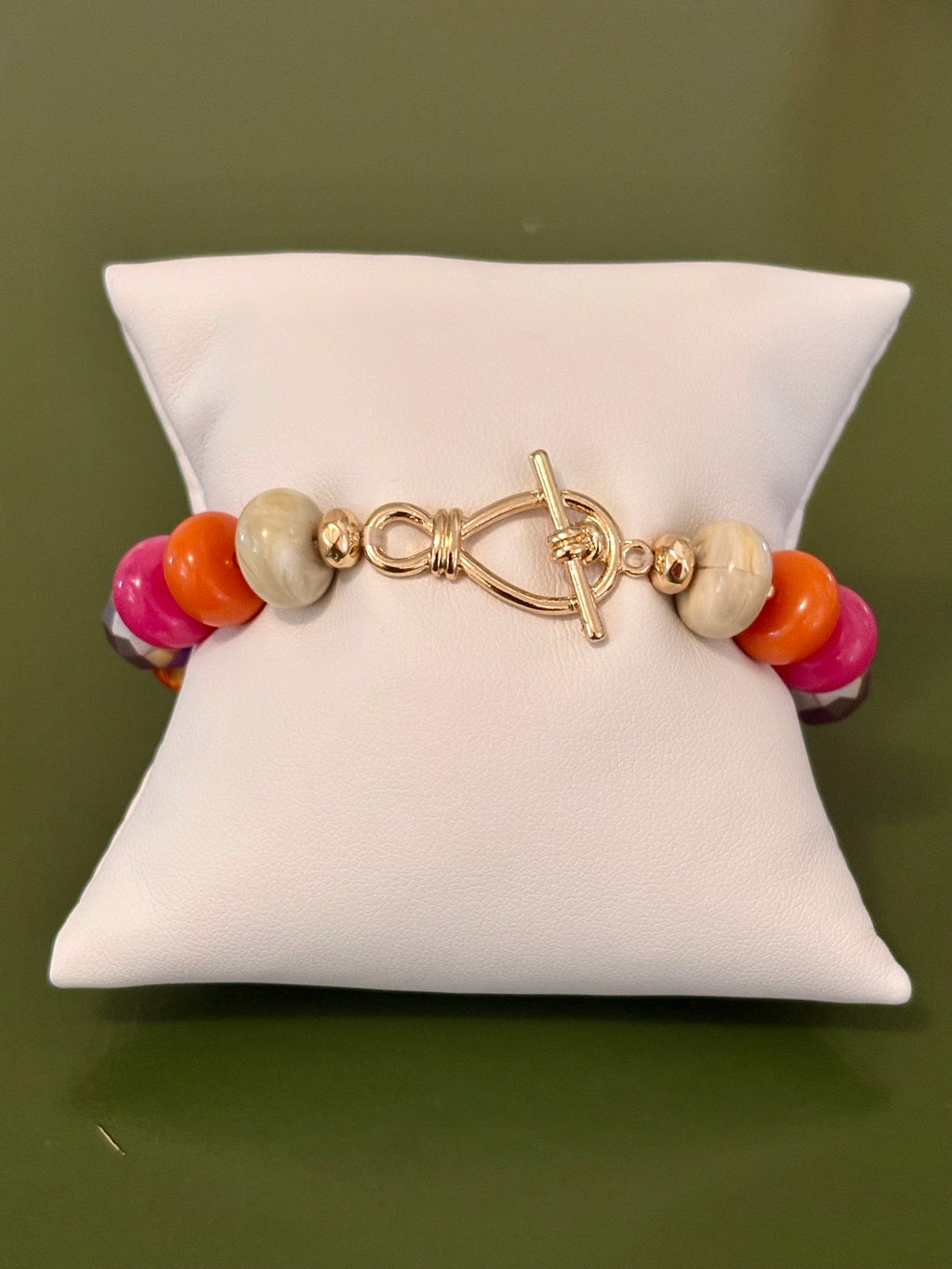 Knotted Pinks Bracelet