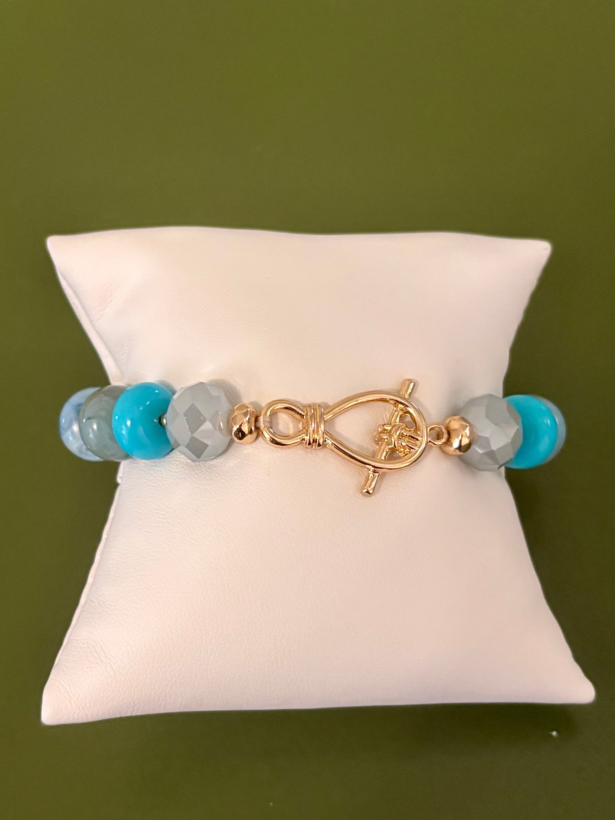 Knotted Blues Bracelet