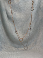 Golden Capsule Station Chain Necklace