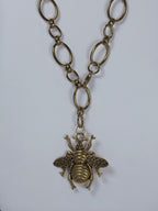 28 inch chain with bee pendant