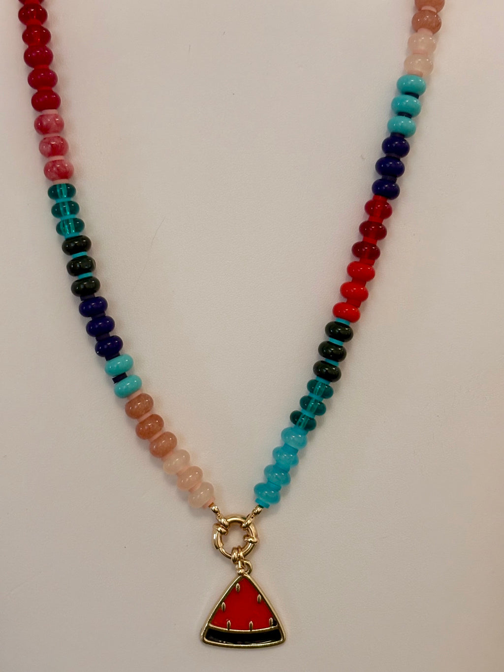 Sweet Watermelon Slice Necklace