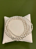 Rice bead stretch bracelet set