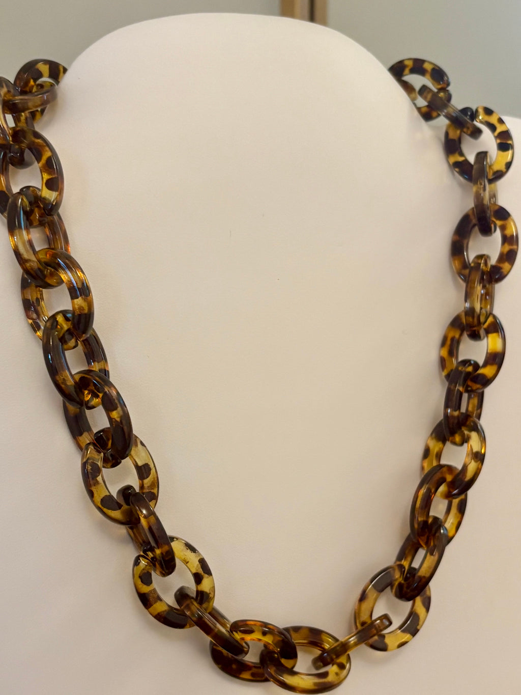 Tortoise Link Necklace