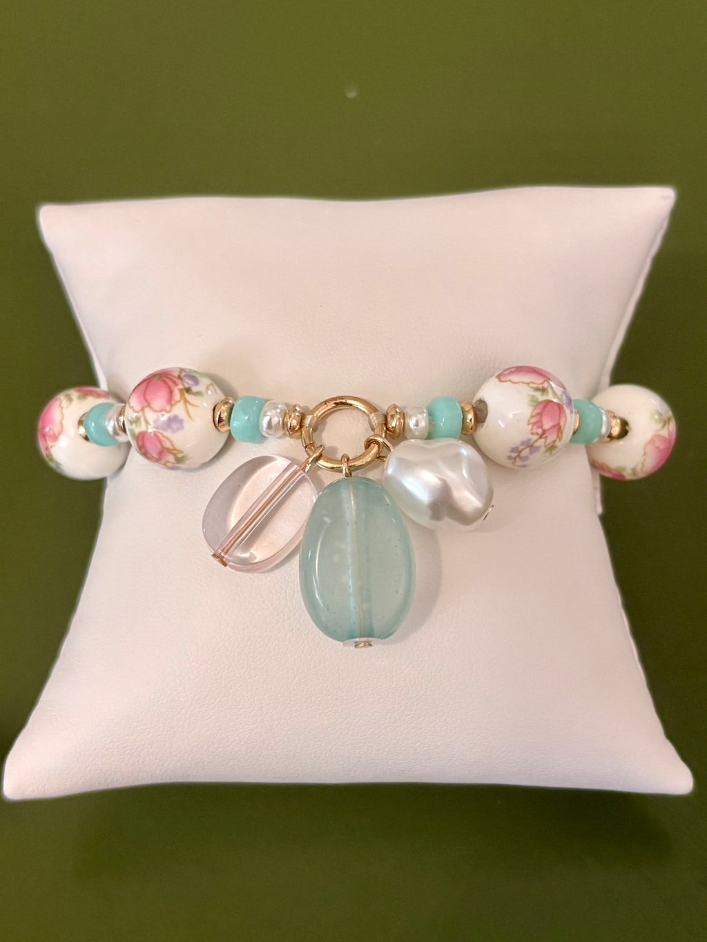 Robin's Egg Garden Bracelet