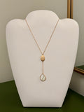Pearl Cascade Blessing Necklace