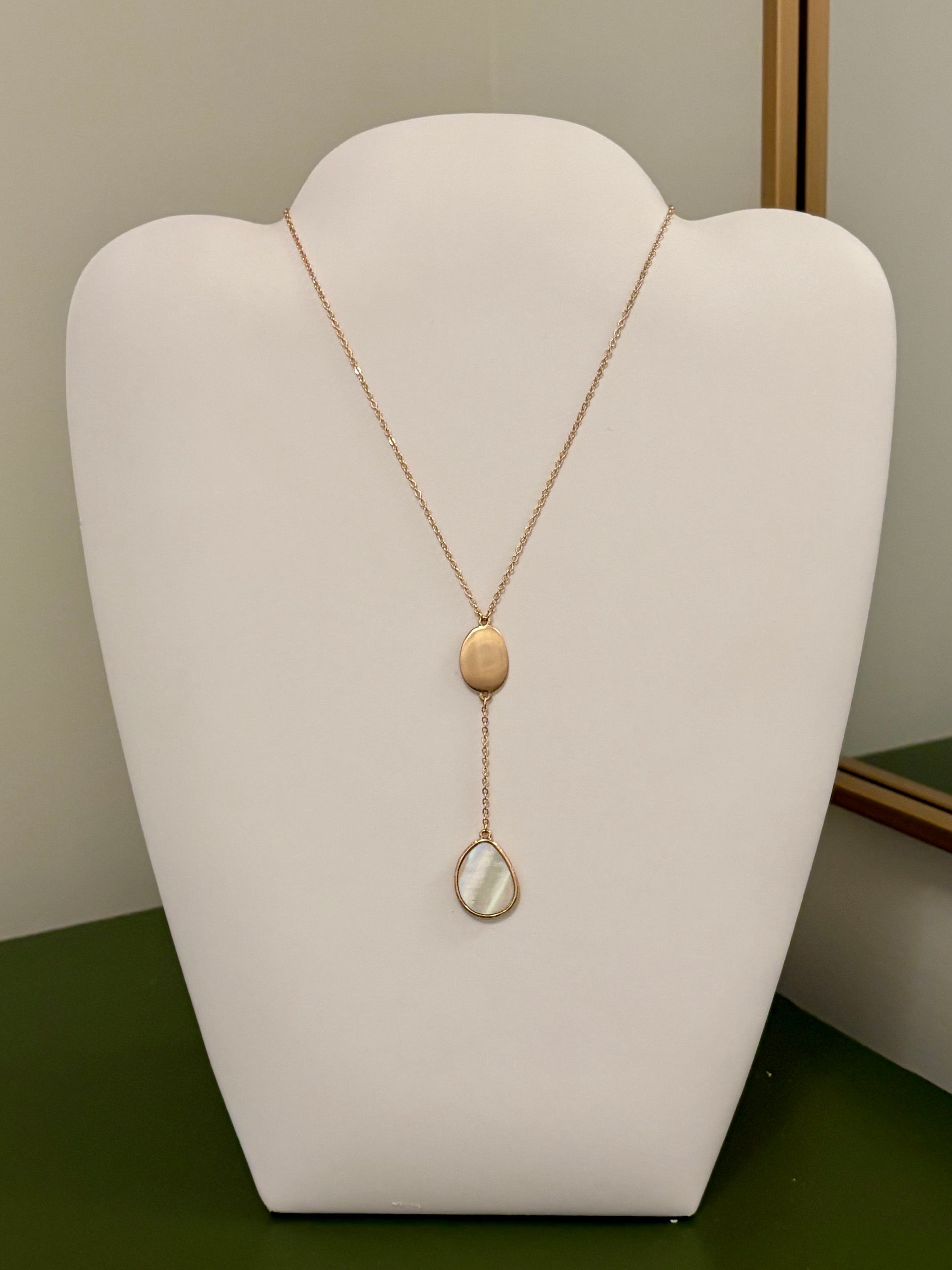 Pearl Cascade Blessing Necklace