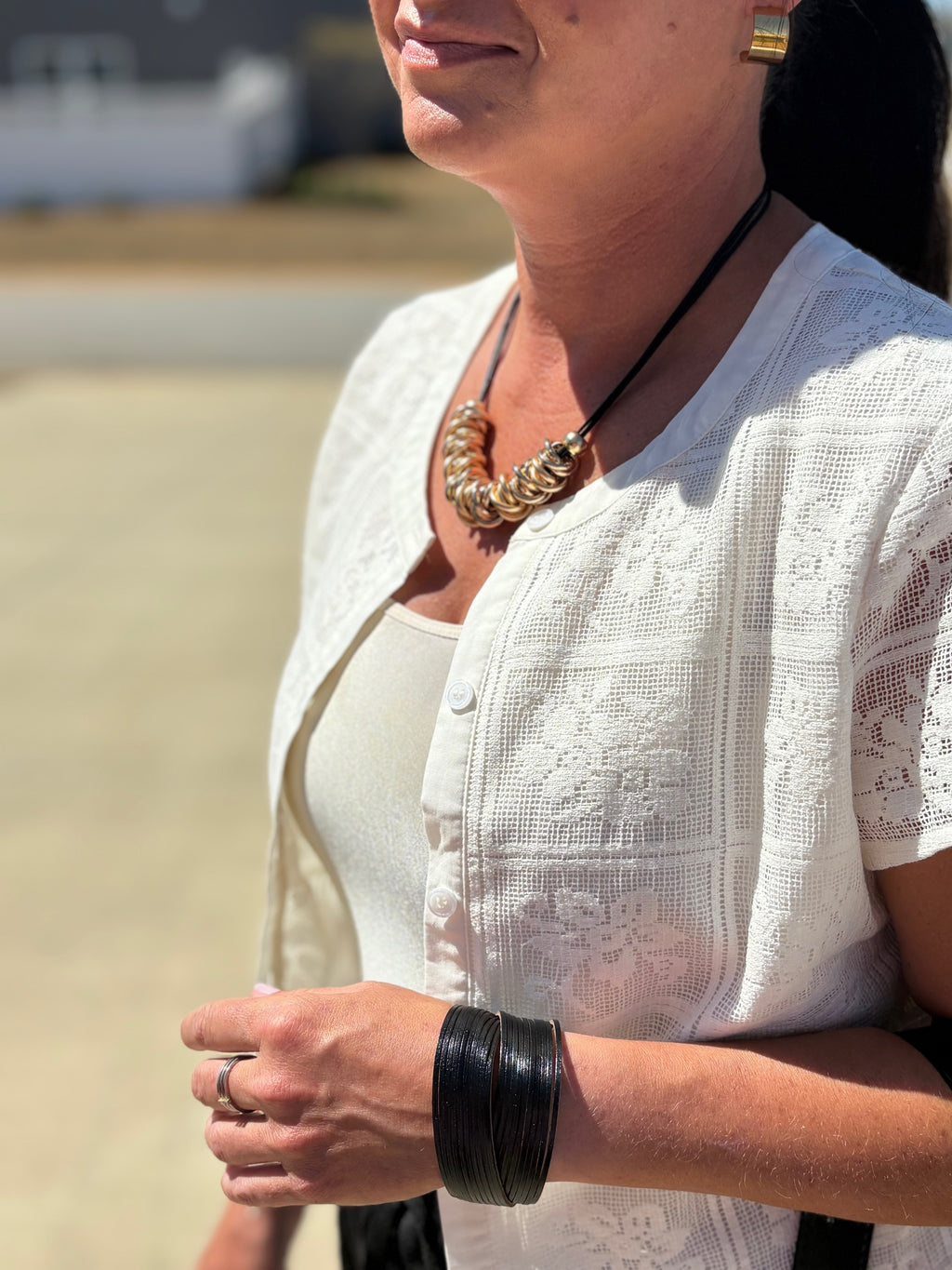 Layered Wrap Bracelet