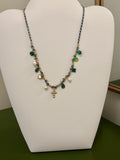 Gathered Green Blessings Necklace