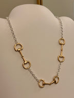 Bridle Path Mixed Metal Necklace