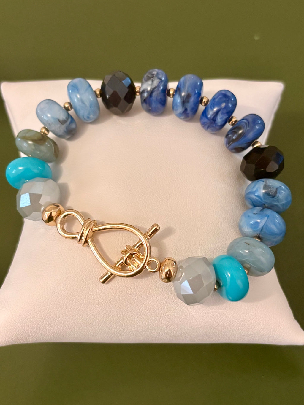 Knotted Blues Bracelet