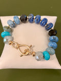 Knotted Blues Bracelet