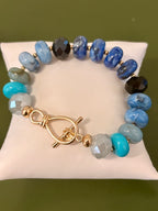 Knotted Blues Bracelet