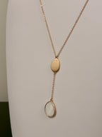 Pearl Cascade Blessing Necklace