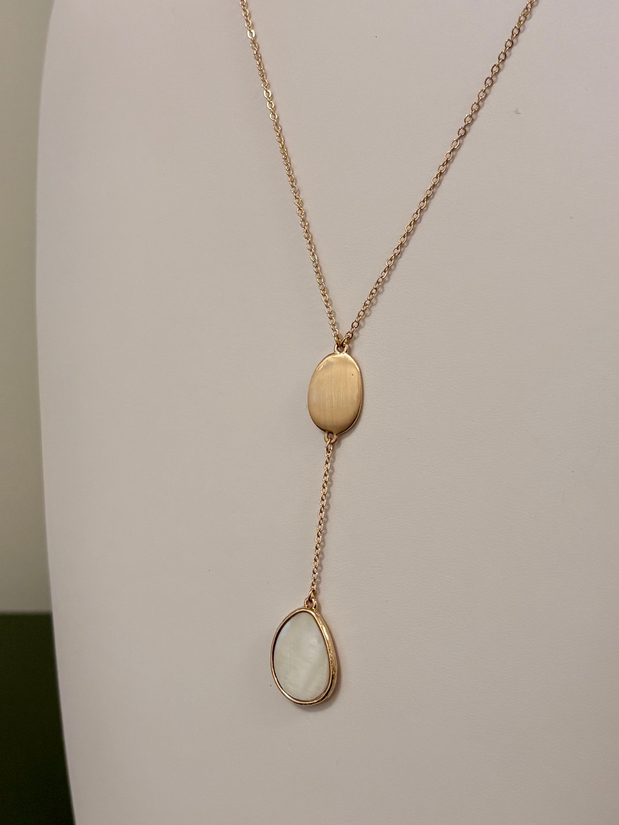 Pearl Cascade Blessing Necklace