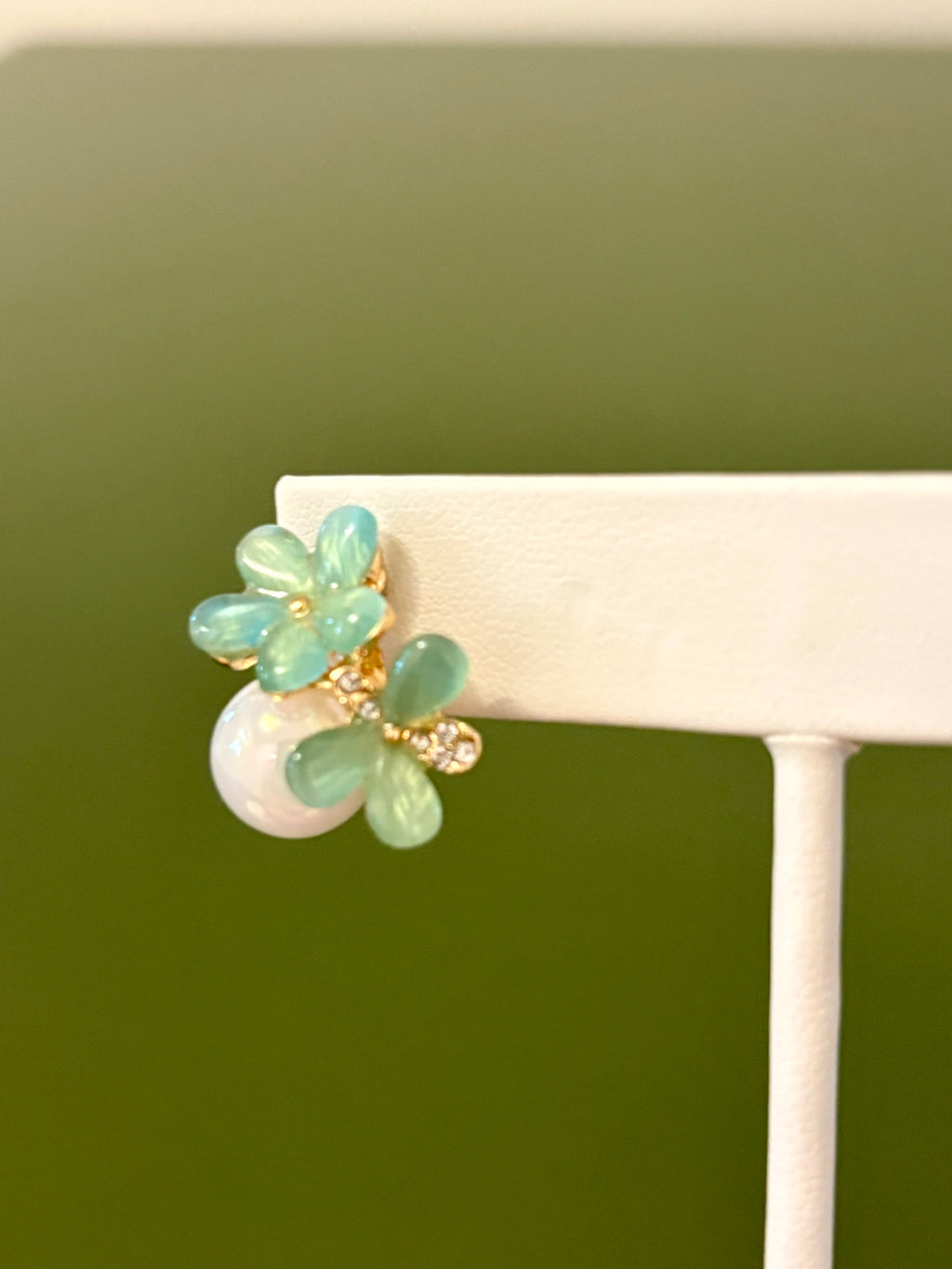 Seaglass Blossom Earrings