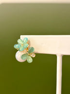 Seaglass Blossom Earrings