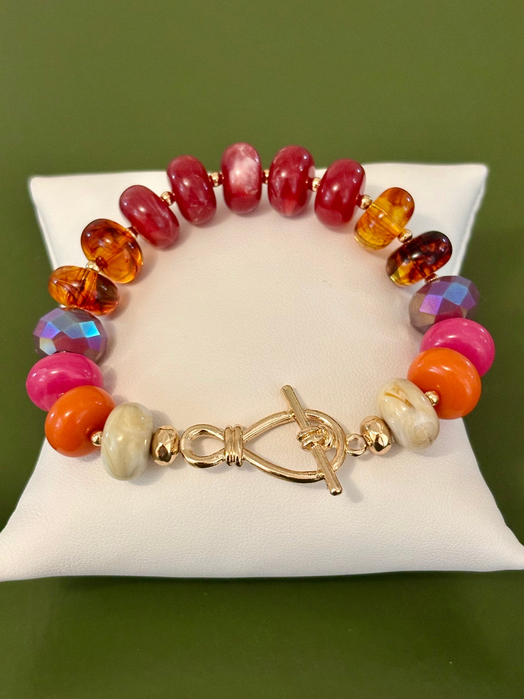 Knotted Pinks Bracelet