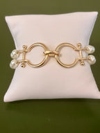 Pearl Bridle Bracelet