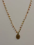 Wildflower Cross Necklace