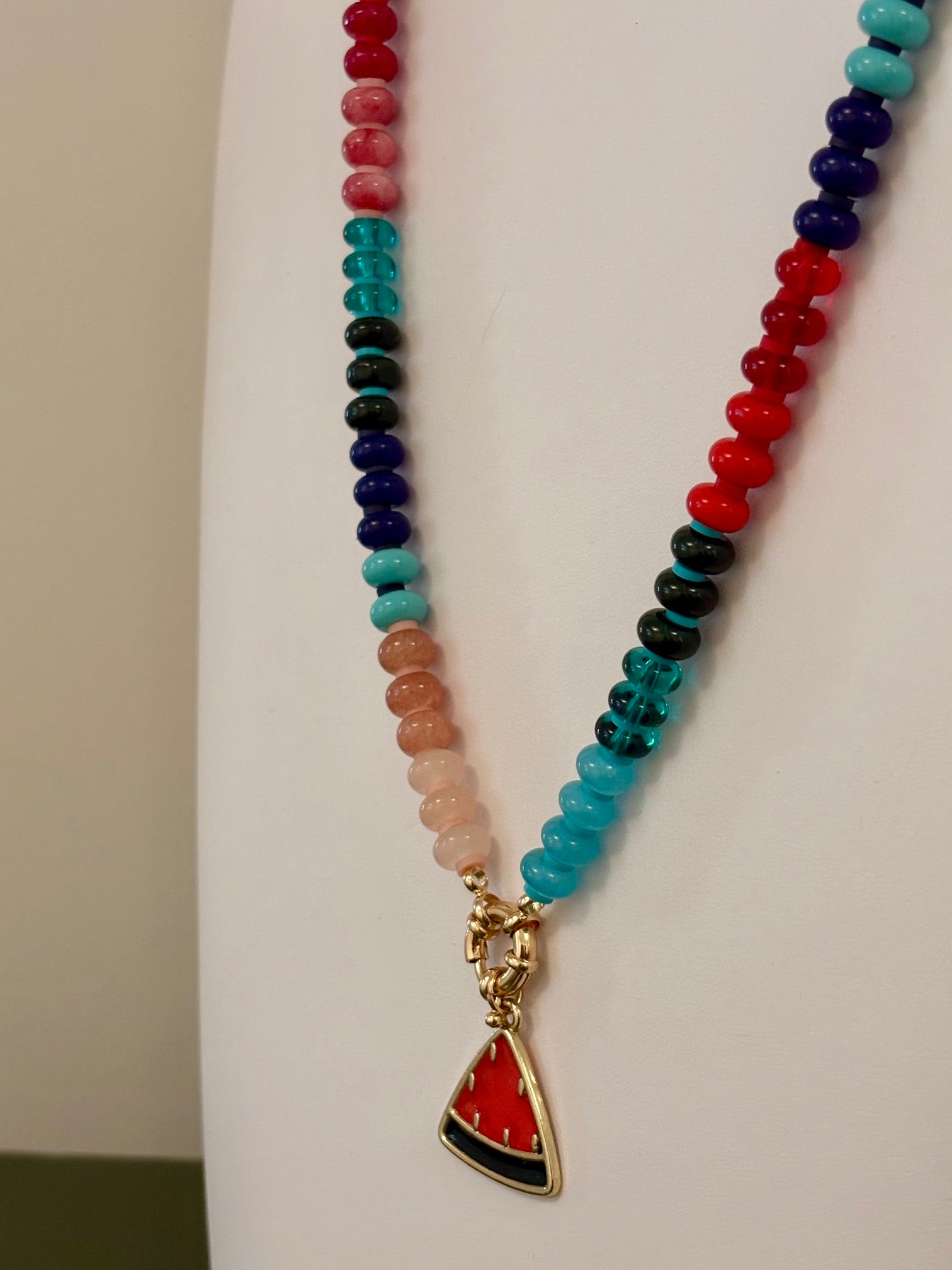 Sweet Watermelon Slice Necklace
