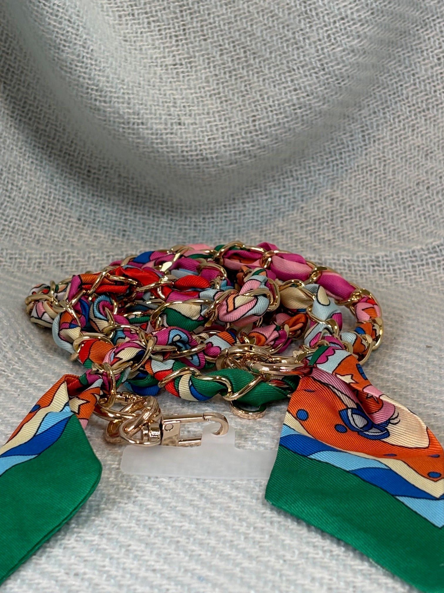Crossbody Phone Holder with Scarf