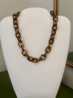 Tortoise Link Necklace