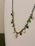 Gathered Green Blessings Necklace