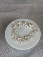 Seaspray pearl stretch bracelet