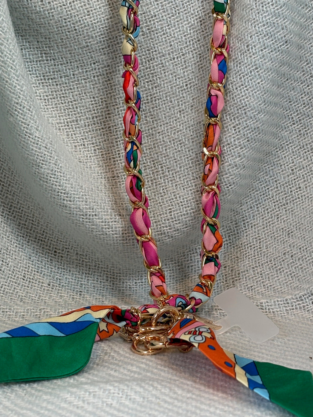 Crossbody Phone Holder with Scarf