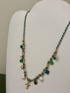 Gathered Green Blessings Necklace