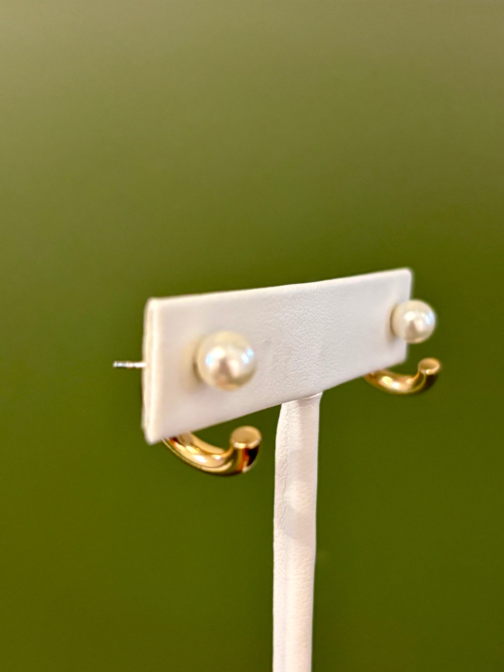 Hidden Treasure Pearl Earrings