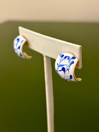 Blue Willow Earrings