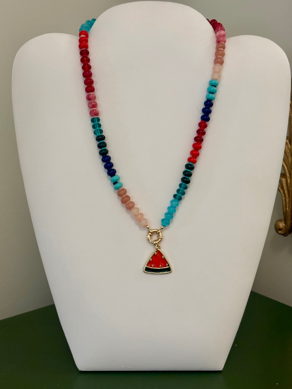 Sweet Watermelon Slice Necklace
