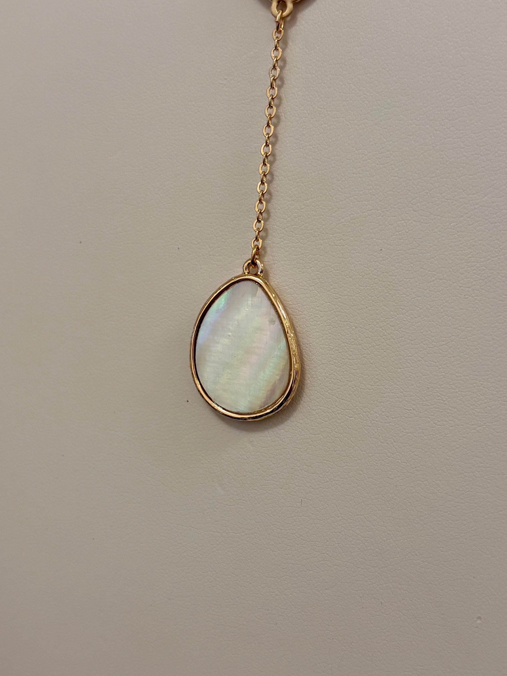 Pearl Cascade Blessing Necklace