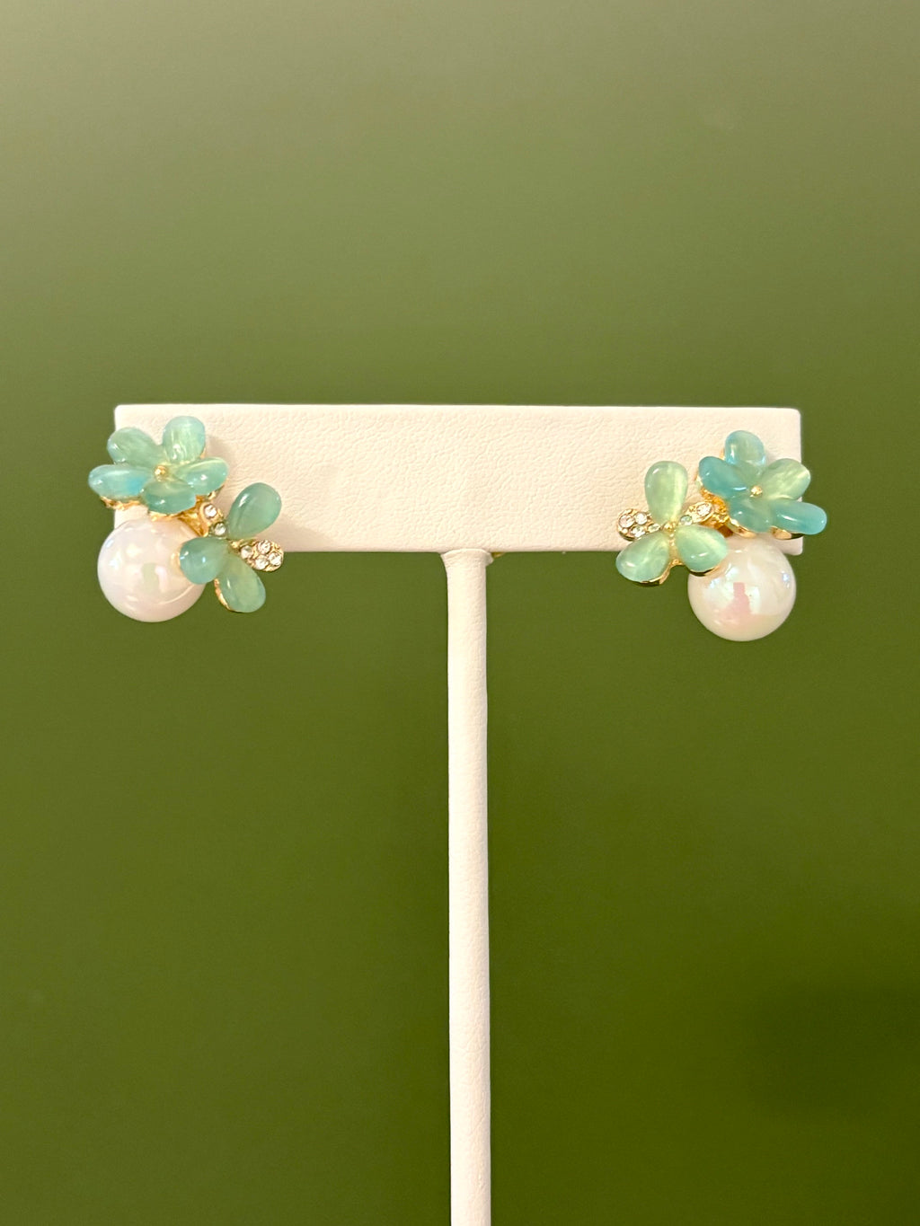 Seaglass Blossom Earrings
