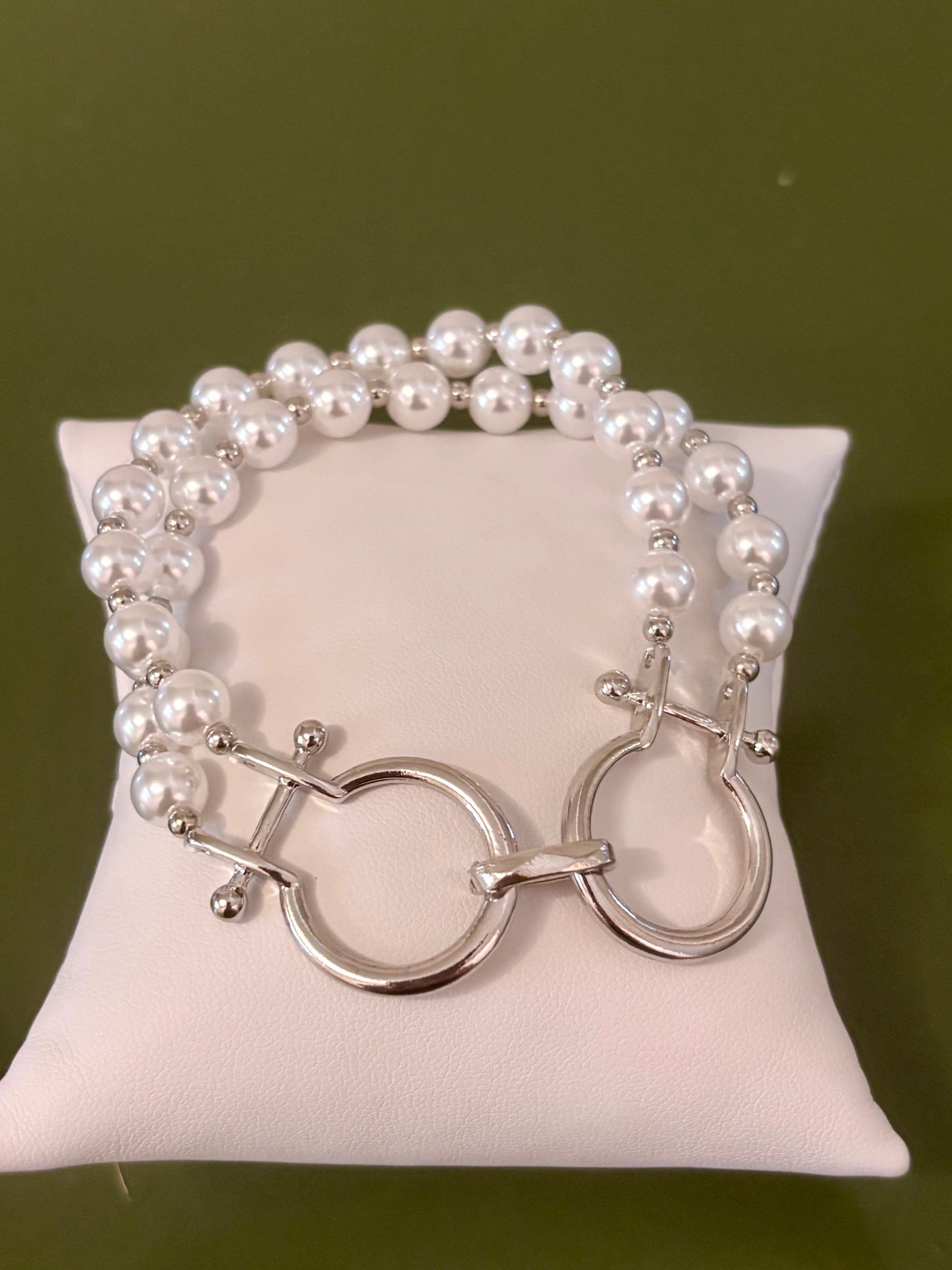 Pearl Bridle Bracelet