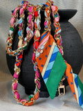 Crossbody Phone Holder with Scarf