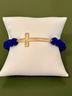 Anchored in Hope Cross Bracelet